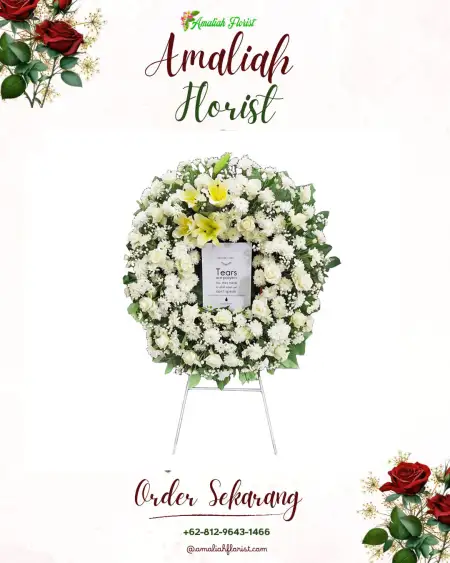 Krans Bunga Duka Merlung